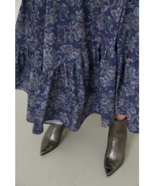 「rienda」 長袖ワンピース FREE ベージュ系その他 レディース_画像5