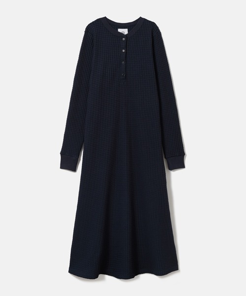 SEAGREEN（シーグリーン） ワンピース BIG WAFFLE HENRY NECK ONEPIECE