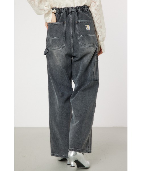 「RODEO CROWNS WIDE BOWL」 デニムパンツ MEDIUM ブラック レディース_画像4