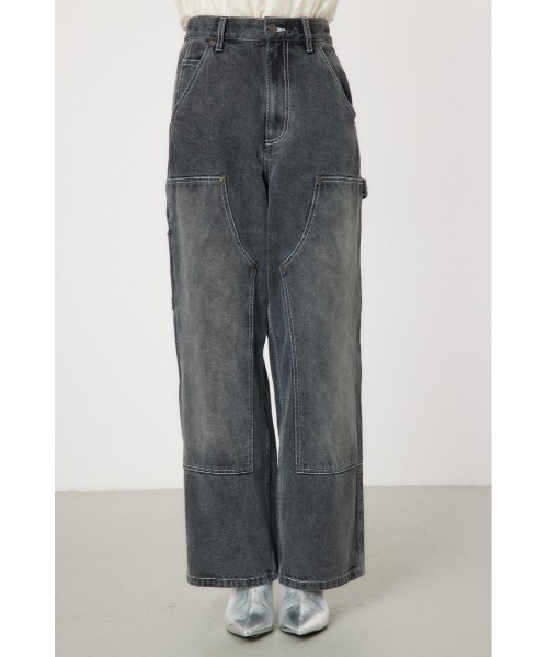 「RODEO CROWNS WIDE BOWL」 デニムパンツ MEDIUM ブラック レディース_画像7