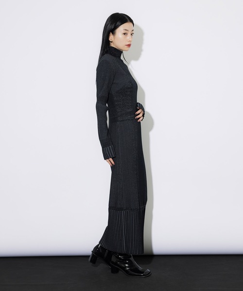 「UNITED TOKYO」 ニットワンピース FREE グリーン レディース_画像5