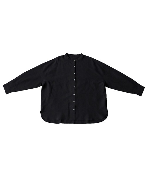 「antiqua」 長袖ブラウス FREE ブラック レディース_画像6
