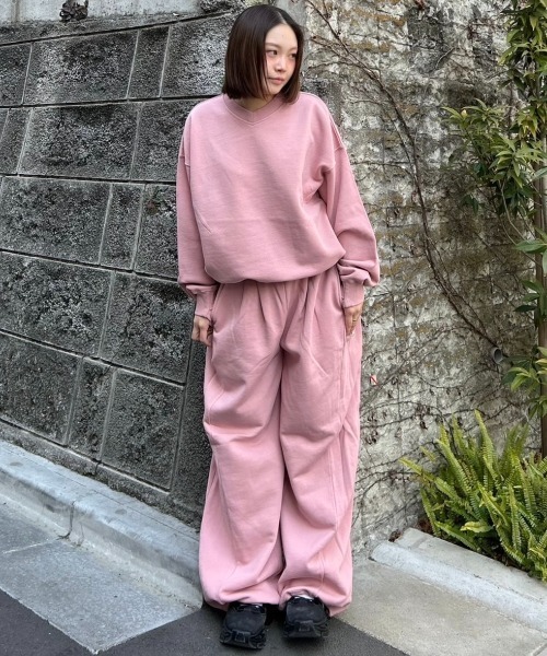 Chikashitsu+（チカシツプラス） スウェットパンツ ジャージ 「CS