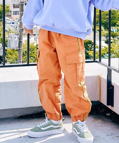 F.O.KIDS（エフオーキッズ） パンツ カラーカーゴパンツ_ジュニア対応