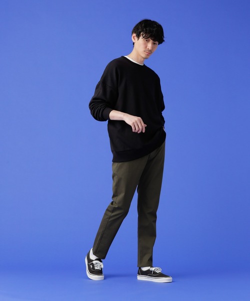 「NANO universe」 チノパンツ X-SMALL ブラック メンズ_画像7