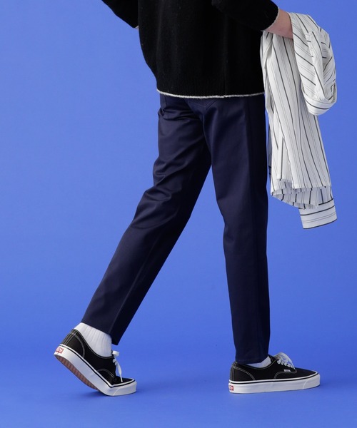 「NANO universe」 チノパンツ X-SMALL ブラック メンズ_画像9