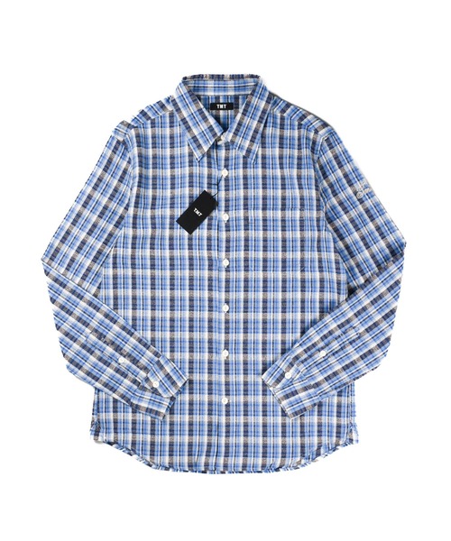 TMT シャツ 「TMT/ティーエムティー」COUNTRY CHECK SOFT LONG SLEEVE
