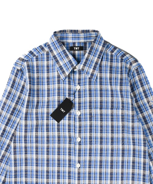 TMT シャツ 「TMT/ティーエムティー」COUNTRY CHECK SOFT LONG SLEEVE
