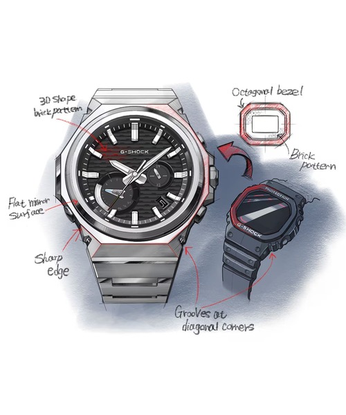 G-SHOCK 腕時計 G-SHOCK/ジーショック G-STEEL GST-B1000D-3AJF メンズ