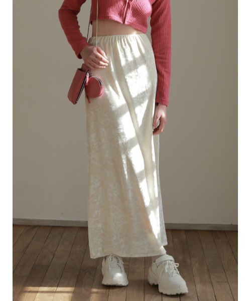 「AMAIL」 ロングスカート FREE ホワイト レディース_画像5