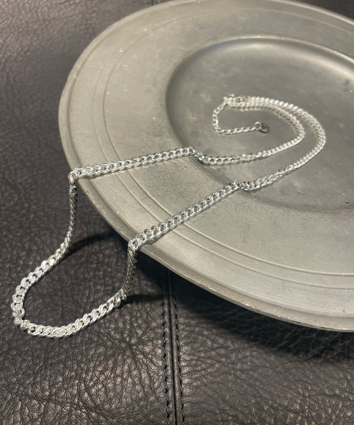 ネックレス Cut Flat Graduated Chain NC /NSHK-151 メンズ レディースの画像