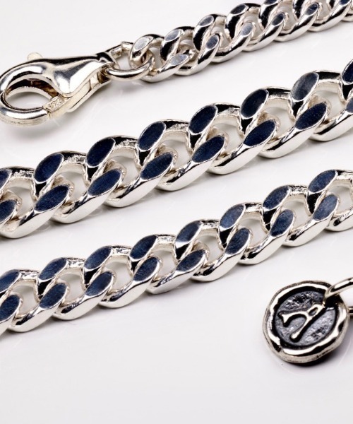 ネックレス Cut Flat Graduated Chain NC /NSHK-151 メンズ レディースの画像