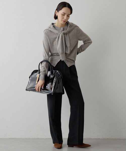 Whim Gazette（ウィム ガゼット） ボストンバッグ 「Hoaw.」PVC