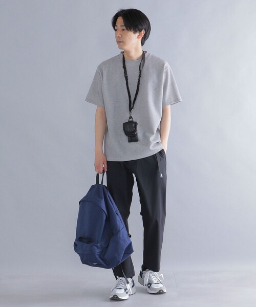 「SHIPS」 半袖Tシャツ MEDIUM ライトグレー メンズ_画像5