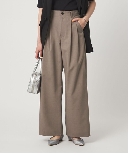 ISSEY MIYAKE COTTON LABEL 2タック ワイドパンツ XL ISSEY MIYAKE