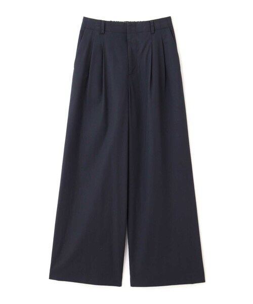 「human woman」 パンツ MEDIUM ネイビー レディース_画像4