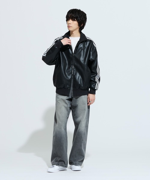 adidas（アディダス） ブルゾン アウター プレザー3Sトラックトップ