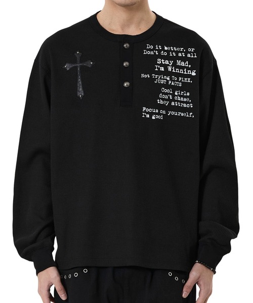 OY（オーワイ） ヘンリーネック tシャツ 「OY/オーワイ」BLESSED 