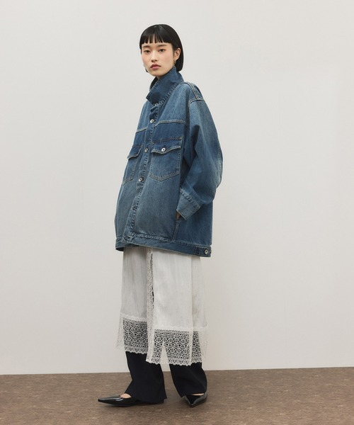 ADAM ET ROPE'（アダムエロペ） デニムジャケット gジャン 「WEB限定
