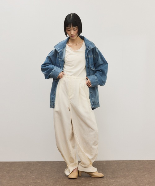 ADAM ET ROPE'（アダムエロペ） デニムジャケット gジャン 「WEB限定