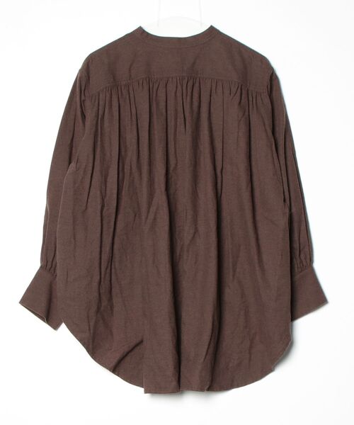 「FLORENT」 長袖ブラウス 1 ブラウン レディース_画像2