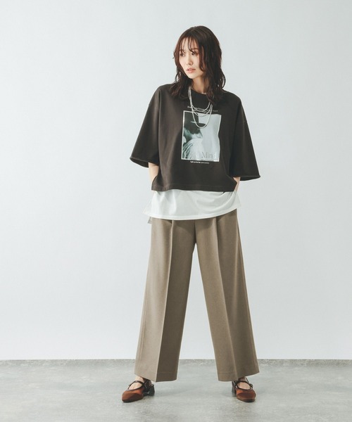 GLOBAL WORK（グローバルワーク） ワイドパンツ パンツ お手入れ