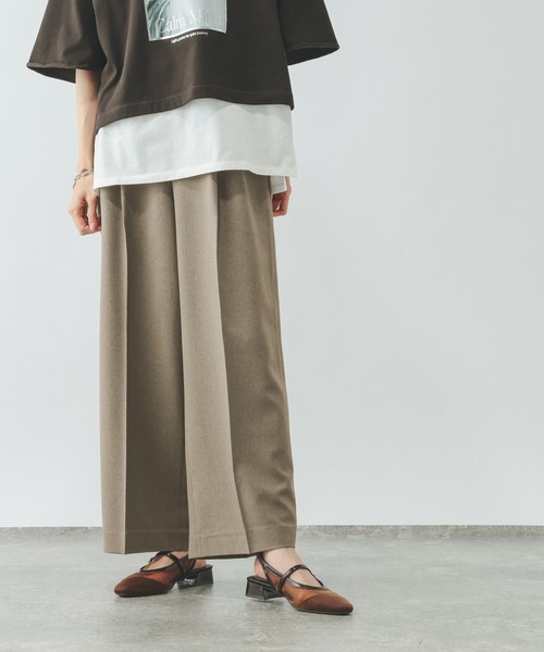 GLOBAL WORK（グローバルワーク） ワイドパンツ パンツ お手入れ