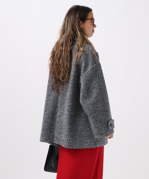 「BAYFLOW」 ジャケット MEDIUM グレー レディースの画像