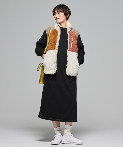 「KRIFF MAYER Lady's Collection」 ベスト LARGE グレー レディース_画像9