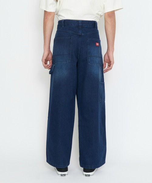 古着 Dickies ダブルニー ダックペインターパンツ ワイド baggy Dickies（ディッキーズ） ジーンズ ビッグダディ デニムパンツ/ワイド