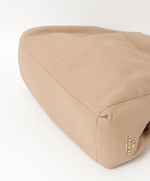 「COACH」 トートバッグ - ベージュ レディースの画像