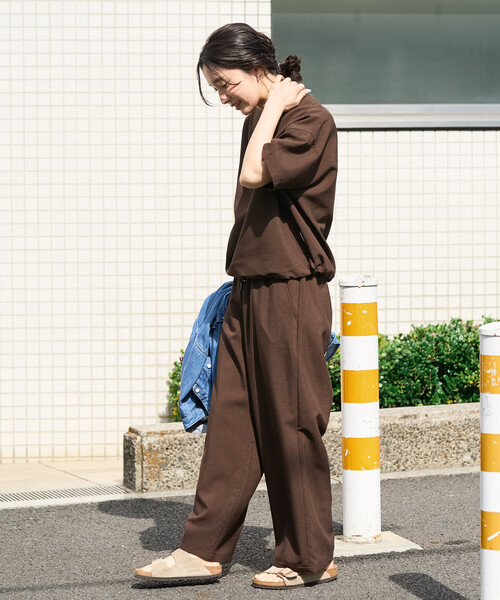tシャツ 限定展開　「UVカット・接触冷感・吸水速乾」AiRide(エアライド) 半袖 TEE セットアップ レディースの画像