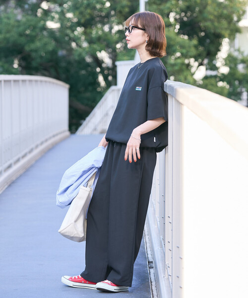 tシャツ 限定展開　「UVカット・接触冷感・吸水速乾」AiRide(エアライド) 半袖 TEE セットアップ レディースの画像