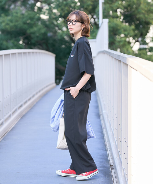 tシャツ 限定展開　「UVカット・接触冷感・吸水速乾」AiRide(エアライド) 半袖 TEE セットアップ レディースの画像