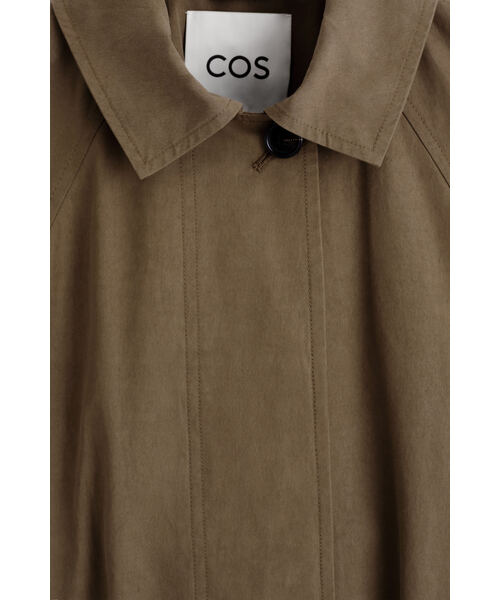 「COS」 ジャケット X-SMALL ブラウン レディース_画像9