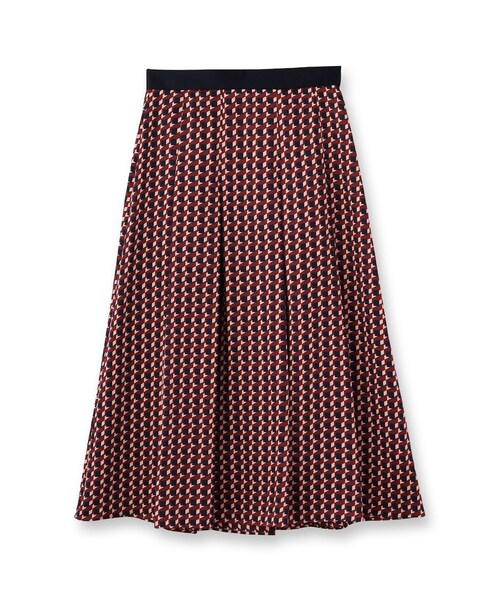 「DRESSTERIOR」 フレアスカート 38 グリーン レディース_画像7