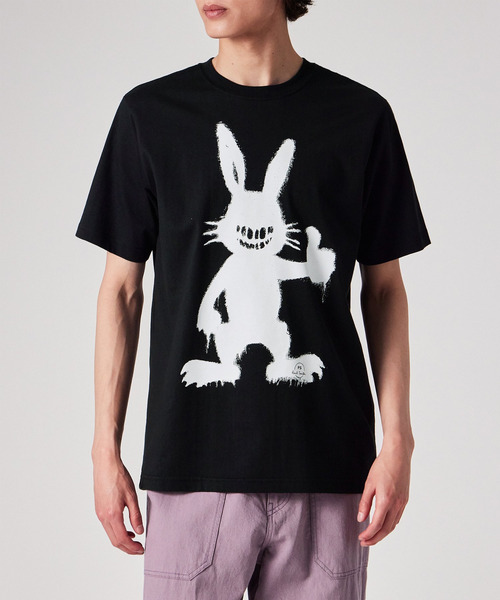 PS Paul Smith tシャツ “Silhouette Bunny” 半袖Tシャツ「162555 011R