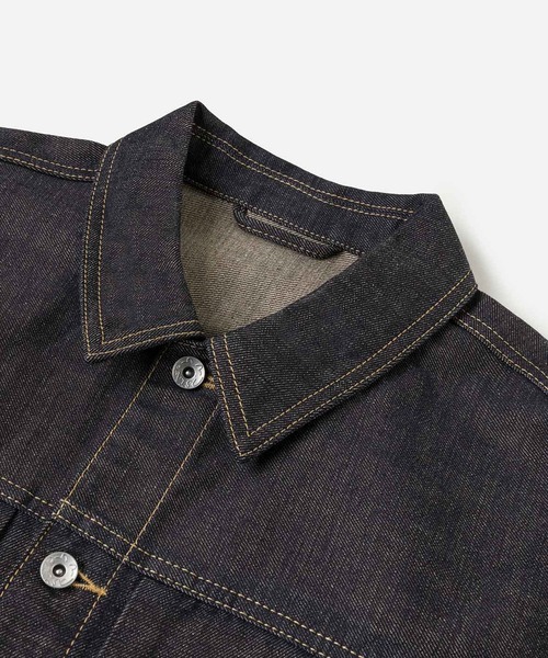 EVISU（エヴィス） デニムジャケット gジャン HT， LEOPARD EMB. DENIM