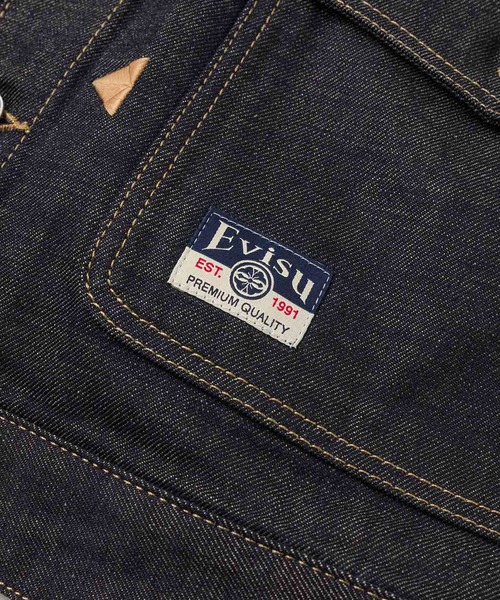 デニムジャケット gジャン HT， LEOPARD EMB. DENIM  JACKET メンズの画像