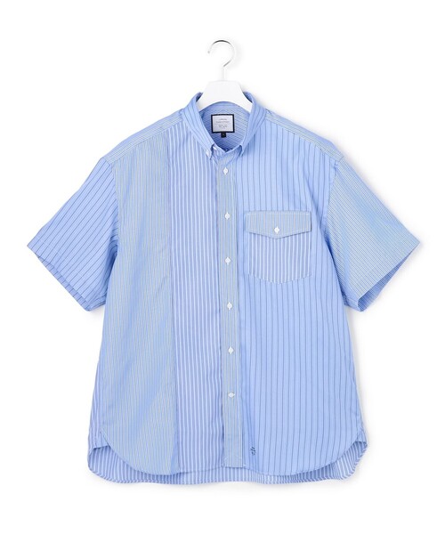 J.PRESS YORK STREET シャツ 半袖 「UNISEX」クレイジーパターン