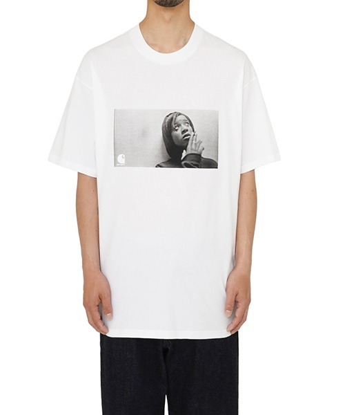 「Carhartt WIP」 半袖Tシャツ X-LARGE ホワイト メンズ_画像4
