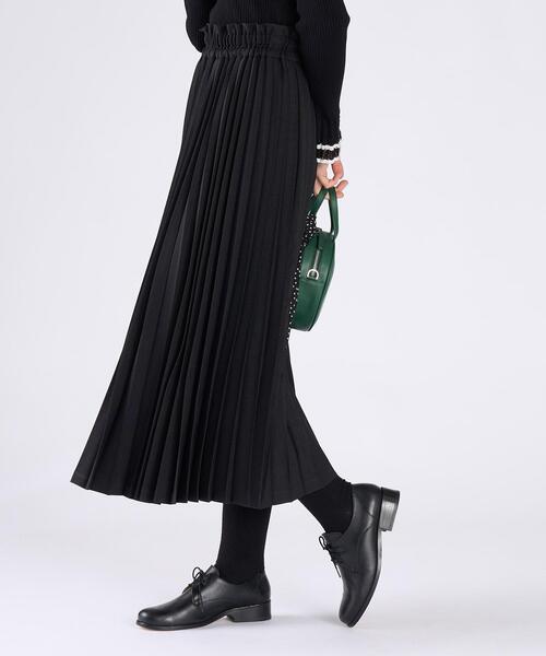 「To b. by agnes b.」 プリーツスカート 36 ブラック レディース_画像3