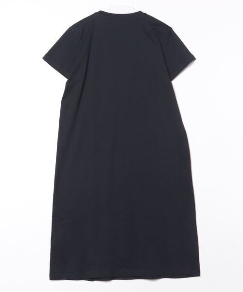 「BLUE LABEL CRESTBRIDGE」 Tシャツワンピース 38 ネイビー レディース_画像2