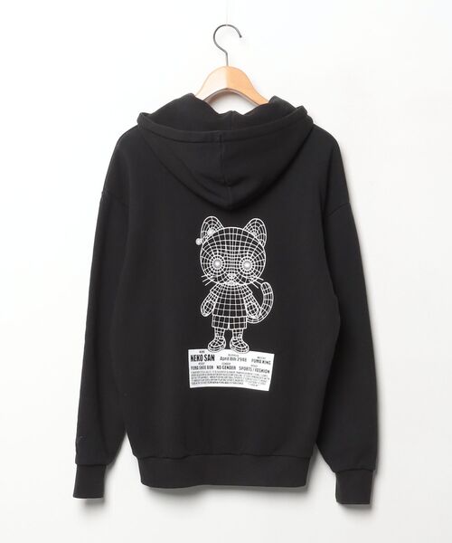 「PUMA」 プルオーバーパーカー X-SMALL ブラック レディース_画像2