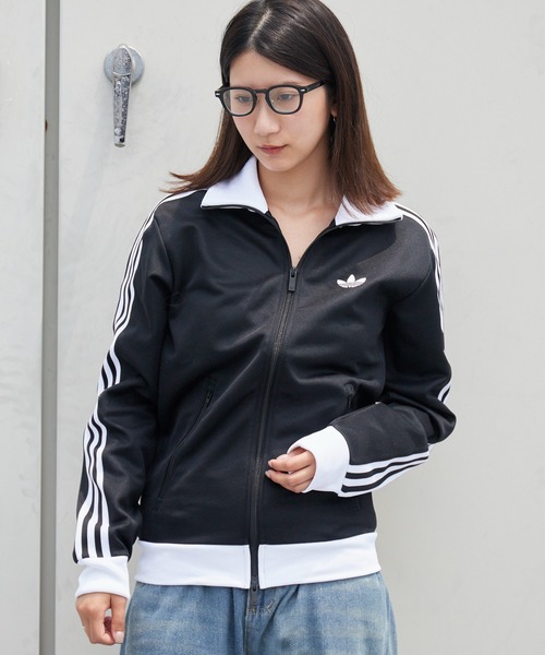  ジャージジャケット 黒/クリーム adidas（アディダス） ジャージ ORI CLASSIC TRACK TOP クラシック