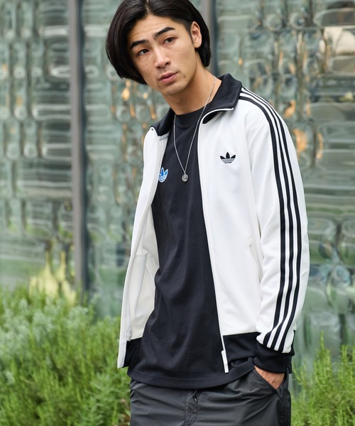  アディダス　ストライプ　ジャージ ホワイト/ブラック adidas（アディダス） ジャージ ORI CLASSIC TRACK TOP クラシック