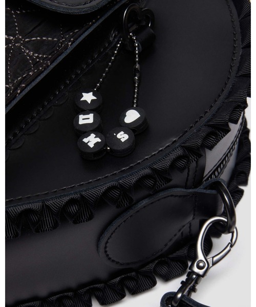Dr. Martens 2WAY ハンドルバッグ ショルダーバッグ ブラック Dr.Martens（ドクターマーチン） 2WAYバッグ FREE ブラック レディース