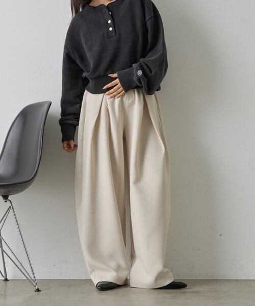 「goocy」 パンツ FREE アイボリー レディース_画像7