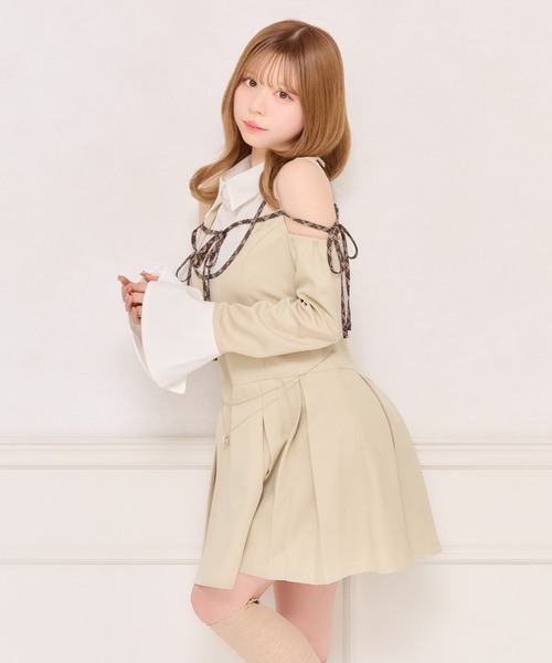 「apres jour」 長袖ワンピース X-LARGE ブラック レディース_画像3
