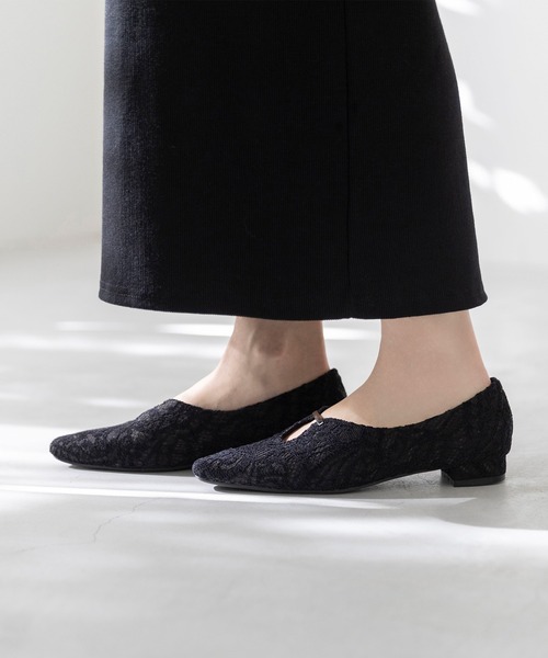 「welleg」 パンプス 24.5cm シルバー レディース_画像4